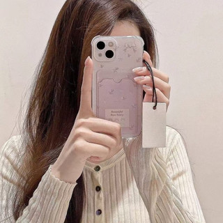 Dành Cho IPhone 17 16 15 14 13 12 11 ProMax X XR XS Max 7 8 Plus hoa vỡ dây buộc thẻ túi trường hợp điện thoại di động