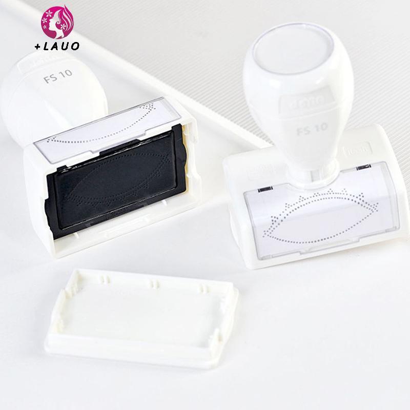 Springevenstar Ghép Mi Con Dấu Huấn Luyện Cho Giấy Báo Chí Cốc Giấy Dùng Một Lần Giá Đỡ Lông Mi Nối Mi Thực Hành Dụng Cụ Phụ Trợ Springevenstar