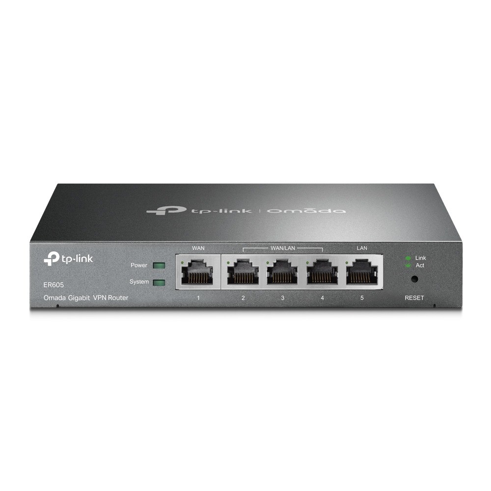[FreeShip] [Chính hãng] Thiết bị cân bằng tải TP-Link TL-ER605 (4 cổng WAN/ 55 User)