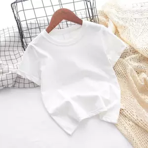 Áo 90-150 cm, size 3-12, trẻ em thoải mái, hình ngắn unisex.