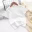 Áo 90-150 cm, size 3-12, trẻ em thoải mái, hình ngắn unisex.