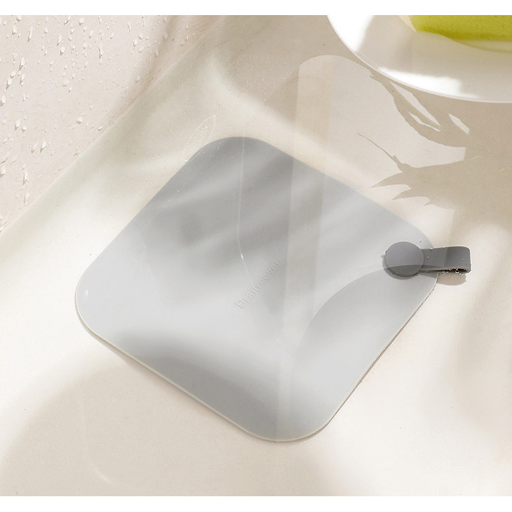 Tấm silicon chống mùi thoát sàn đa năng ngăn côn trùng Tấm silicon khử mùi thoát sàn，Chất liệu Silicon， 15x15cm，Đa năng