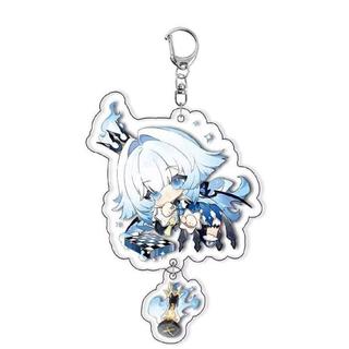 Gantungan Kunci Karakter Honkai Star Rail Akrilik Bening Transparan Keychain Hadiah Anime Kawai Kado Figure Gift