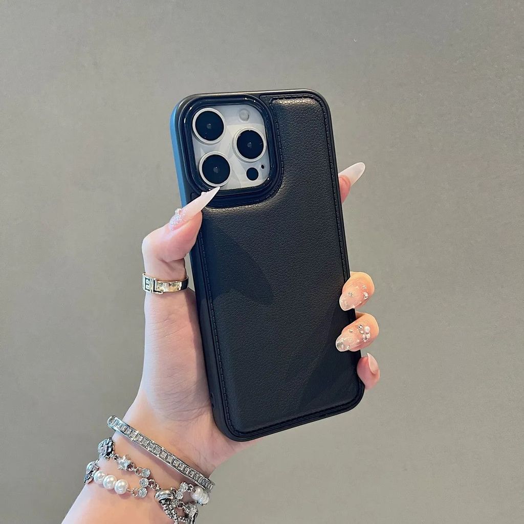 Da vân cho iPhone 17promax trường hợp iPhone 161514 bẩn kháng 12 nhỏ 11 bánh mì
