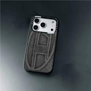 CASECASE X Đen Denim Hình Bầu Dục D Ốp Lưng Máy Ảnh Màu Trắng Vòng Phiên Bản Mờ Đen Cứng Hút Từ Tính Tác Động Dành Cho Apple IPhone 13 14 15 16 17 Pro Max Air Plus Có Hộp