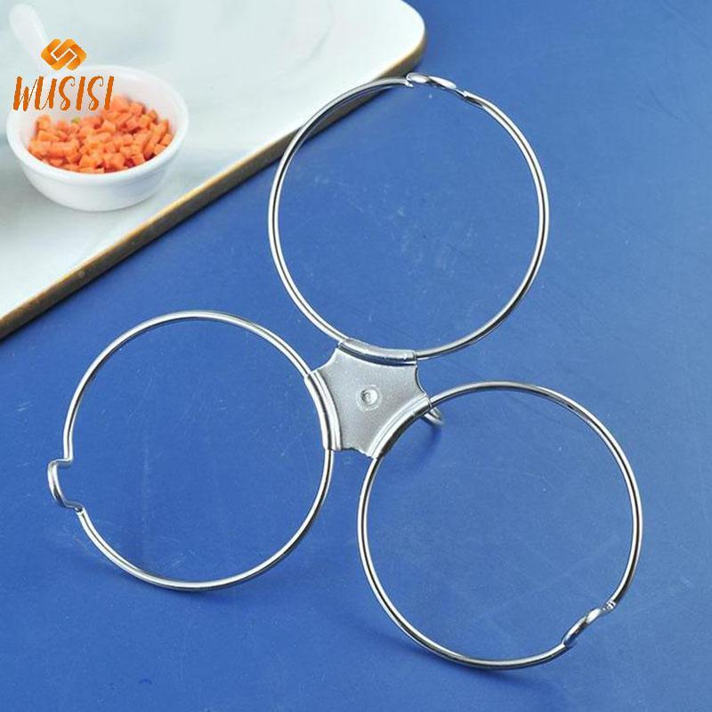 [WUSISI] Chảo săn trộm trứng bằng thép không gỉ Khuôn hấp trứng hấp Khuôn Hoousehold Dụng cụ nấu ăn nhà bếp Tiện ích MỚI