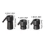 Dụng cụ mở chai bia đòn bẩy WANYEDI, Chức năng thực tế Dụng cụ mở chai cầm tay, Chai sáng tạo khác nhau Dụng cụ mở lon bia đa chức năng Sử dụng tại nhà