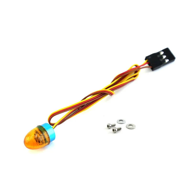 Đèn LED đa chức năng nhấp nháy / nhấp nháy / đèn xoay cho xe mô hình RC 1 / 10 1: 14 Tamiya Tractor RC Engineering Truck