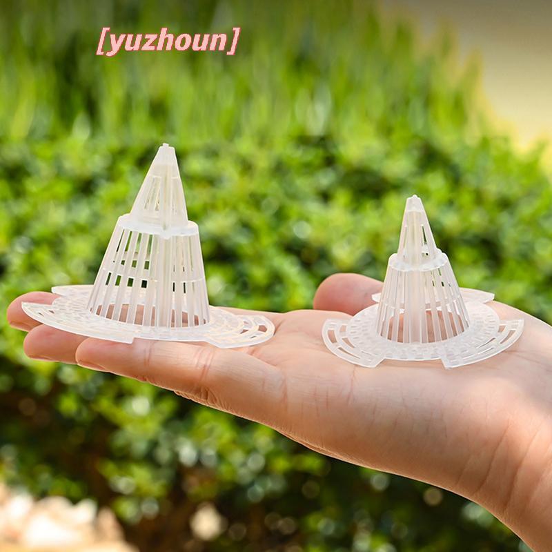 [yuzhoun] 20 Chiếc Chậu Hoa Đáy Lưới Gioăng Cố Định Thiết Kế Cánh Cứng Mạnh Mẽ Cải Thiện Thoát Nước Lưới Hoa Gioăng Đồ Dùng Làm Vườn