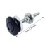 Dây buộc tháo nhanh LACYESUK, Chân mui xe cỡ nhỏ 25mm bằng hợp kim nhôm, Bộ kẹp dây đai an ninh Kẹp khóa nút nhấn chống trộm Xe đua