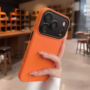 Ốp Điện Thoại Màu Đơn Giản Cho iPhone 17 Pro Max 13 14 15 16 Pro Max Ống Kính Bảo Vệ Camera Chống Sốc Vỏ Mềm Vỏ Bảo Vệ Điện Thoại
