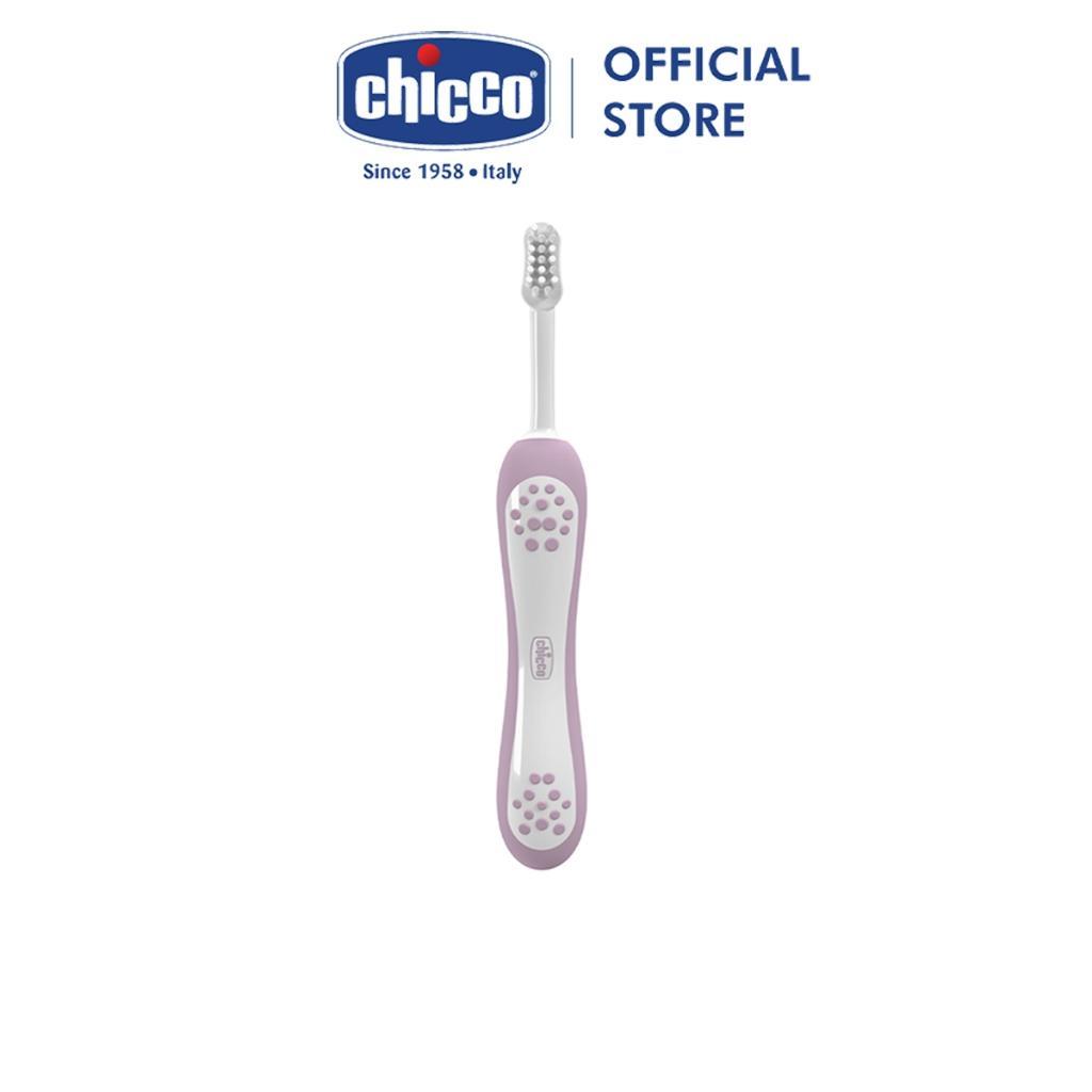 Bàn chải đánh răng Tím hồng/Xanh biển Chicco 6-36M