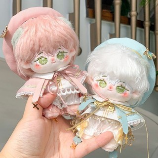 10cm Cotton Búp Bê Quần Áo Chim Xanh Chơi Huy Hiệu Bộ Đẹp Trai Dễ Thương Giá Rẻ Búp Bê Không Thuộc Tính Thân Sao Biển Có Thể Mặc 4.3