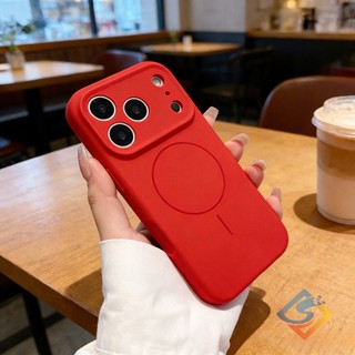 Ốp điện thoại silicon micropyle Neon màu xanh lá cây 17 Series mới cho iPhone 17 Pro Max 12 13 14 15 16 Pro Max 14 / 15 / 16Plus Vỏ chống sốc từ tính có phòng thủ quân sự