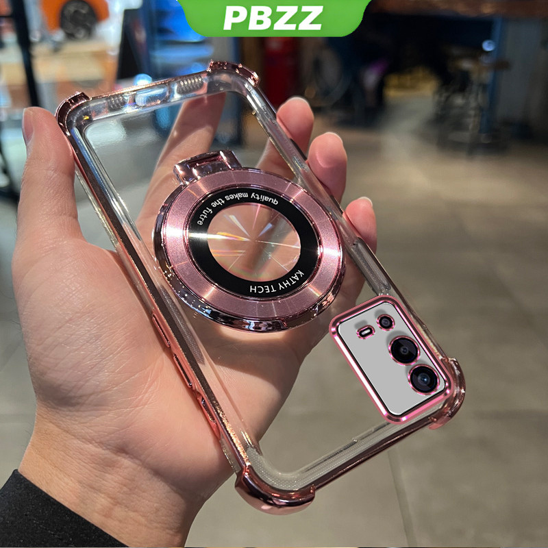 FOR ốp lưng Ốp cho Oppo A55 4G Ốp điện thoại Ốp mềm Ốp silicon chống sốc thiết kế mới trong suốt thẩm mỹ có giá đỡ
