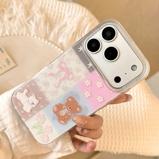 [Sheren] Ốp Điện Thoại Hoa Dễ Thương Thích Hợp Cho i17 16 15 14 13 12 11 pro max Vỏ Bảo Vệ Chống Sốc