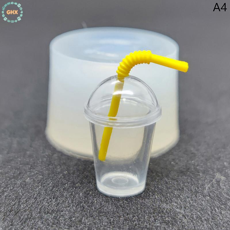 Mới Nhà Búp Bê Cốc Khuôn Silicon Nhà Búp Bê Sippy Cốc Nhà Búp Bê Phụ Kiện Trang Trí Giả Vờ Chơi Đồ Chơi Tốt