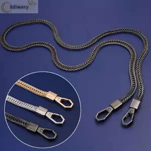 Dây chuyền túi kim loại EDIWANY, Dây đeo túi đeo vai có thể điều chỉnh thay thế, Dây chuyền tay cầm túi xách 100 / 120cm