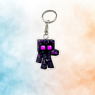 Móc Khóa Mica Keychain Minecraft Dễ Thương phụ kiện trang trí chibi dễ thương