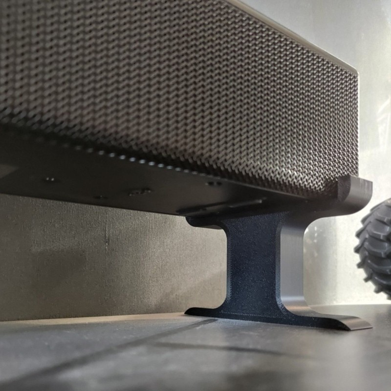 Giá đỡ Soundbar bằng nhựa có thể điều chỉnh độ cao COO cho Soundbars dài để cải thiện âm thanh