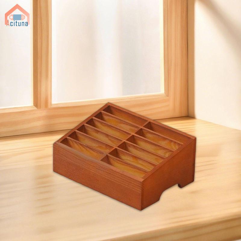 Hộp lưu trữ điện thoại, Giá lưu trữ điện thoại thông minh, Dụng cụ sắp xếp máy tính để bàn 12 lưới cho phòng hội nghị