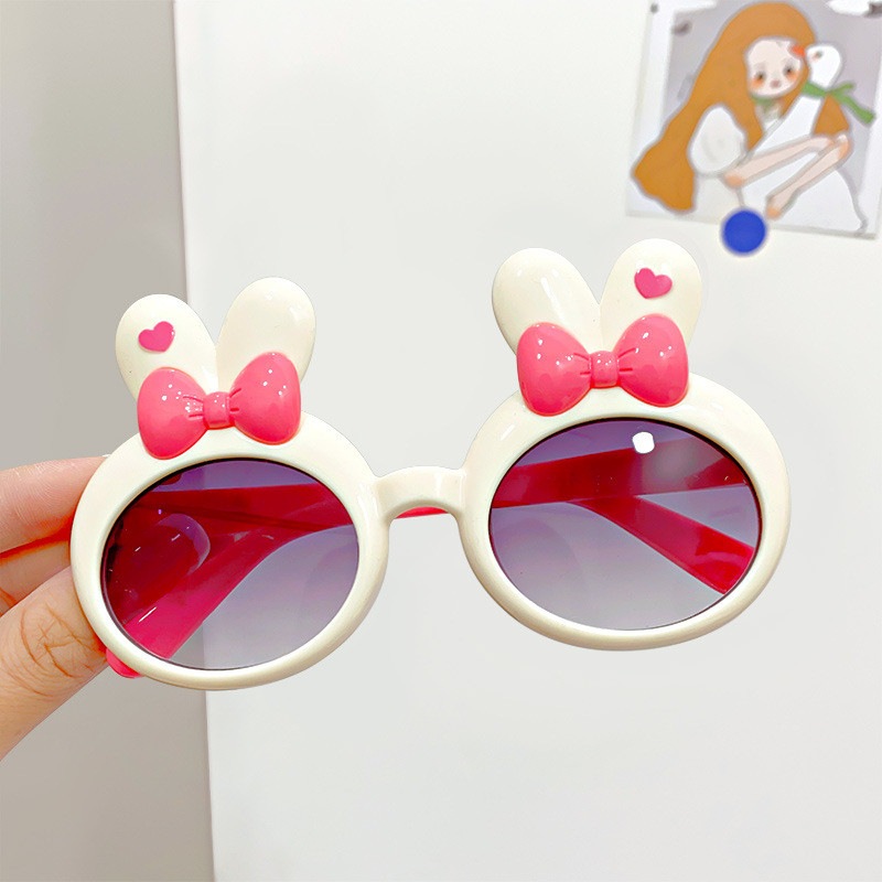 Phim Hoạt Hình Thỏ Tai Kính Mát Cô Gái Bé Đi Chơi Che Nắng Gương Dễ Thương Trẻ Em Hợp Thời Trang Kính Mát 0318