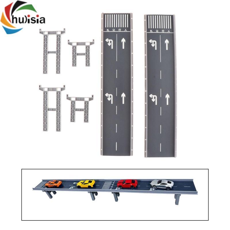 Chalisia 1: 150 Mô Hình Đường Bộ Ô Tô Cầu Thang Mô Hình Bố Trí Sáng Tạo Mô Phỏng Đường Thu Nhỏ