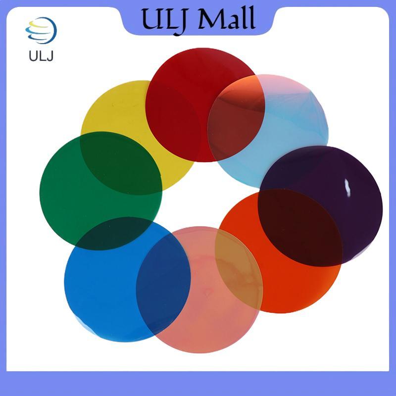 ULJ 5 / 10 Cái 10CM Phim Hiệu Chỉnh Màu Đèn Tấm Lọc Trong Suốt Tự Dính Gel Ánh Sáng Cho Đèn Pha Phòng Ngủ Phòng Khách.