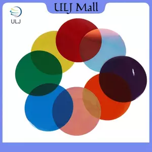 ULJ 5 / 10 Cái 10CM Phim Hiệu Chỉnh Màu Đèn Tấm Lọc Trong Suốt Tự Dính Gel Ánh Sáng Cho Đèn Pha Phòng Ngủ Phòng Khách.