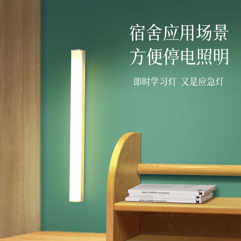 Đèn LED Cảm Biến Ánh Sáng Người Đi Bộ Tắt Phòng Ngủ Đèn Ngủ Trí Thông Minh Con Người Hoàn Toàn Tự Động Đèn Tủ Sạc