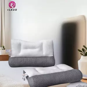 Gối chỉnh hình Springevenstar để hỗ trợ cổ tử cung & hỗ trợ giấc ngủ, thiết kế theo vùng lực kéo ngược với lõi dệt kim bằng sợi đậu nành Sử dụng tại nhà / ký túc xá Springevenstar