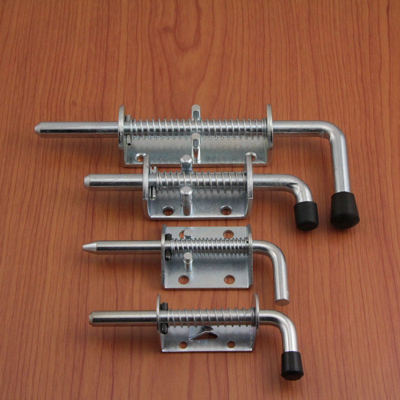 Heavy Duty Pin Sắt Mạ Kẽm Lò Xo Thiết Bị Cơ Khí Cửa Tủ Ô Tô Xe Tải Ngăn Mạ Kẽm Pin 10mm TNVW