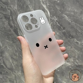 Dành Cho Honor 500 400 300 Ultra 200 100 90 Lite 80 GT 70 60 50 30 GT Pro Power 2 Win RT Honor500 5G 4G Vỏ Điện Thoại Thỏ Trắng Dễ Thương Hoạt Hình Thỏ Trong Suốt Đơn Giản