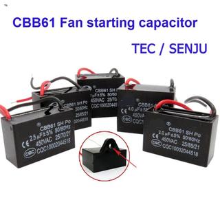 Tụ điện quạt CBB61 1.2uF-2.5uF cho các bộ phận quạt HATARI