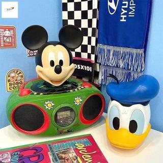 Xô tiết kiệm tiền xu dung tích lớn - Hộp lưu trữ trẻ em hình chú vịt Mickey hoạt hình