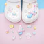 Phụ Kiện Giày Lỗ Mùa Xuân Dopamine Dù Giày Hoa Bướm Ngọc Trai Khóa Giày Thích Hợp Cho Crocs Khóa Giày Có Thể Tháo Rời Khóa Giày Lỗ Khóa Giày Busch Khóa Giày Zhibixing ins Giày Hoa