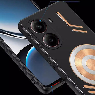 Ốp Tản Nhiệt Kim Loại Cho POCO F7 Ultra F6 F5 F4 F3 GT X6 Pro 5G Vỏ Chống Sốc Đồng Đỏ Graphene Tản Nhiệt Silicon Làm Mát Từ Tính Vỏ Điện Thoại