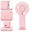 Quạt di động LACYESUK, Thiết kế nhỏ gọn Quạt sạc USB hoạt động yên tĩnh, Làm mát di động Gió ổn định Quạt làm mát nhẹ Tiếng ồn thấp Làm mát hàng ngày