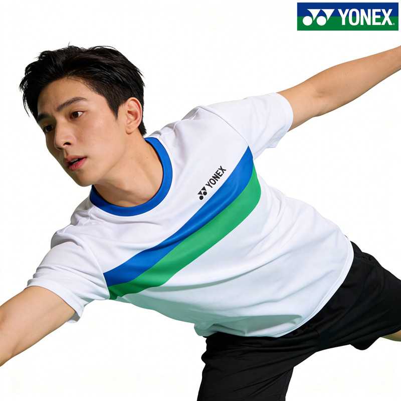 Áo ni YONEX dành cho tennis, bộ đồ tập luyện thoáng khí