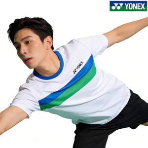 Áo ni YONEX dành cho tennis, bộ đồ tập luyện thoáng khí