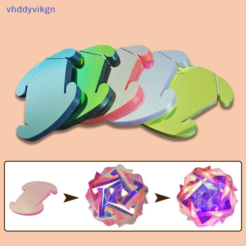 VHDD 25CM Hiện Đại PP Trần Chụp Đèn IQ Xếp Hình DIY Ghép Hình Bóng Đèn Mặt Dây Chuyền Trang Trí Văn Phòng, Phòng Khách, Phòng Ngủ VN