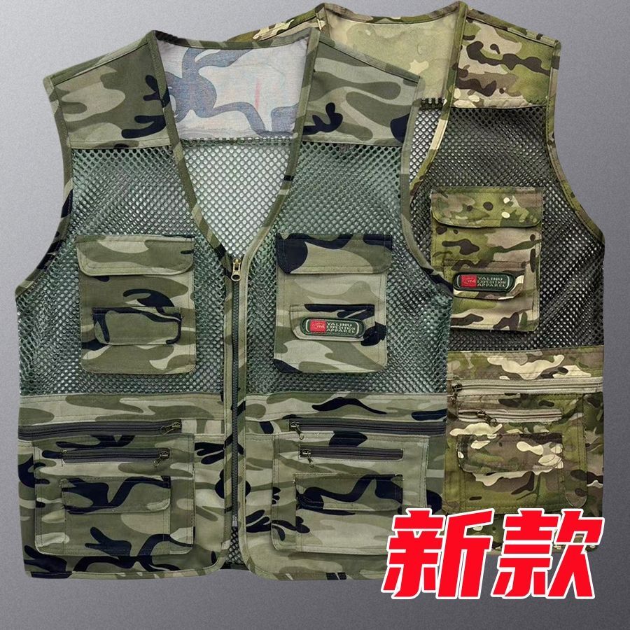 <![CDATA[Áo Vest Nam Mùa Xuân Với Nhiều Túi, Phù Hợp Đi Dã Ngoại]]>