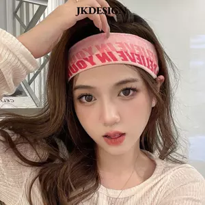 JKDESIGN Băng Đô Thể Thao Thời Trang, Cotton Co Giãn Cho Mùa Hè và Hàng Ngày