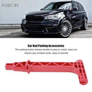VBESTLIFE Aramox Đỗ Xe Ô Tô Nhả Phanh Tay Cầm 24507590395 Cho X5 X6 E70 E71 F15 F16 Đỏ Phụ Kiện