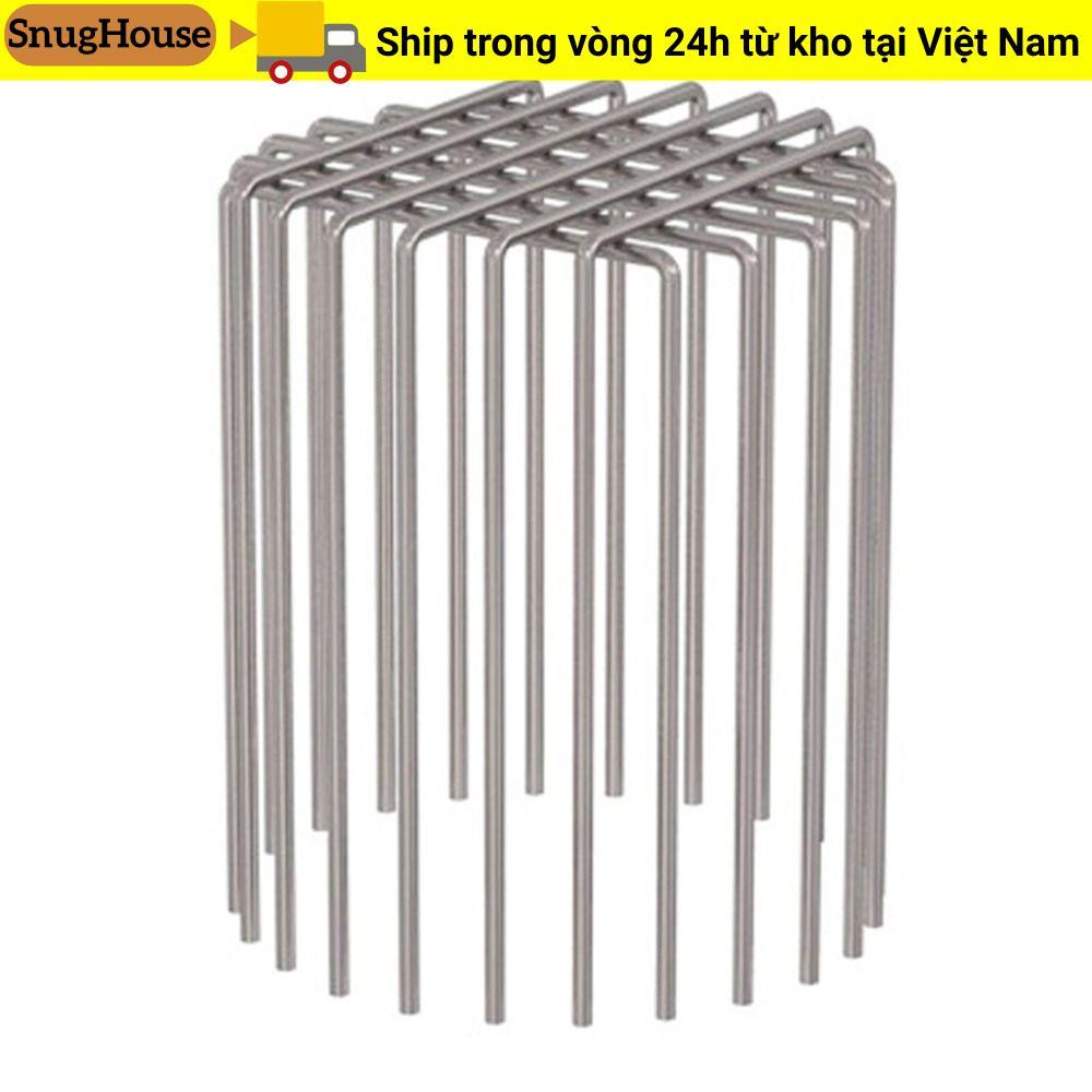 Ống thoát sàn SNUGHOUSE ban công, nắp inox tròn chống tắc, chuyển dịch lớn, bền cho mái/sàn