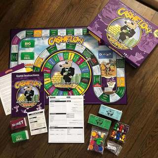 Board Games Rich Dad Poor Dad Cash Flow Rat Race Game
