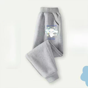 Cinnamoroll Nhân Vật Dễ Thương Quần Trẻ Em Nhẹ Jogger Sweatpants Phong Cách Đường Phố Mặc