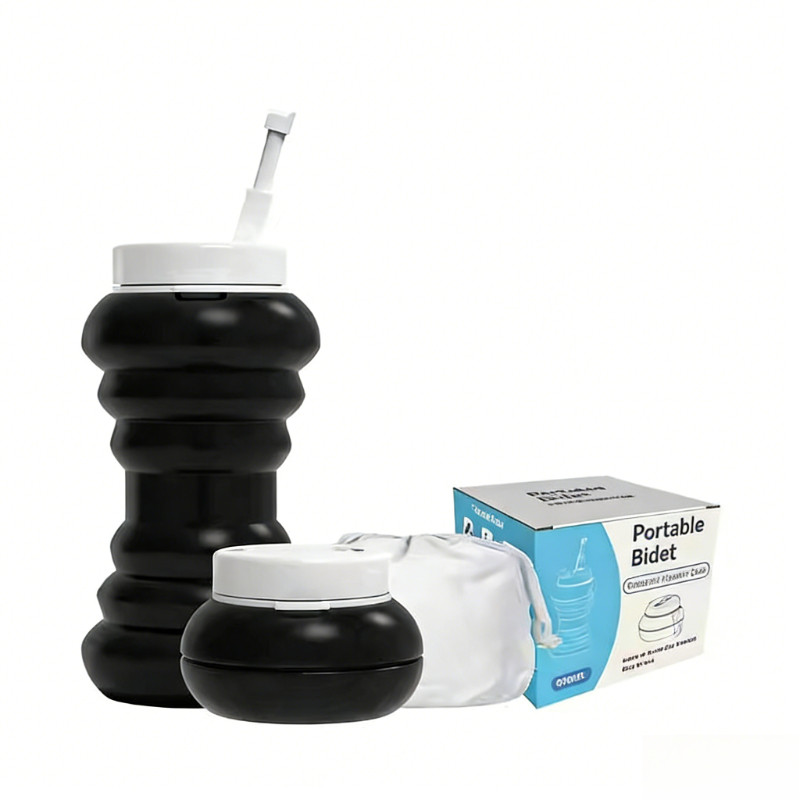 Bình Xịt Vệ Sinh Di Động 600ml - Gấp Gọn, Hỗ Trợ Làm Sạch Sâu, An Toàn Tiện Lợi Cho Phụ Nữ, Trẻ Em & Người Cao Tuổi