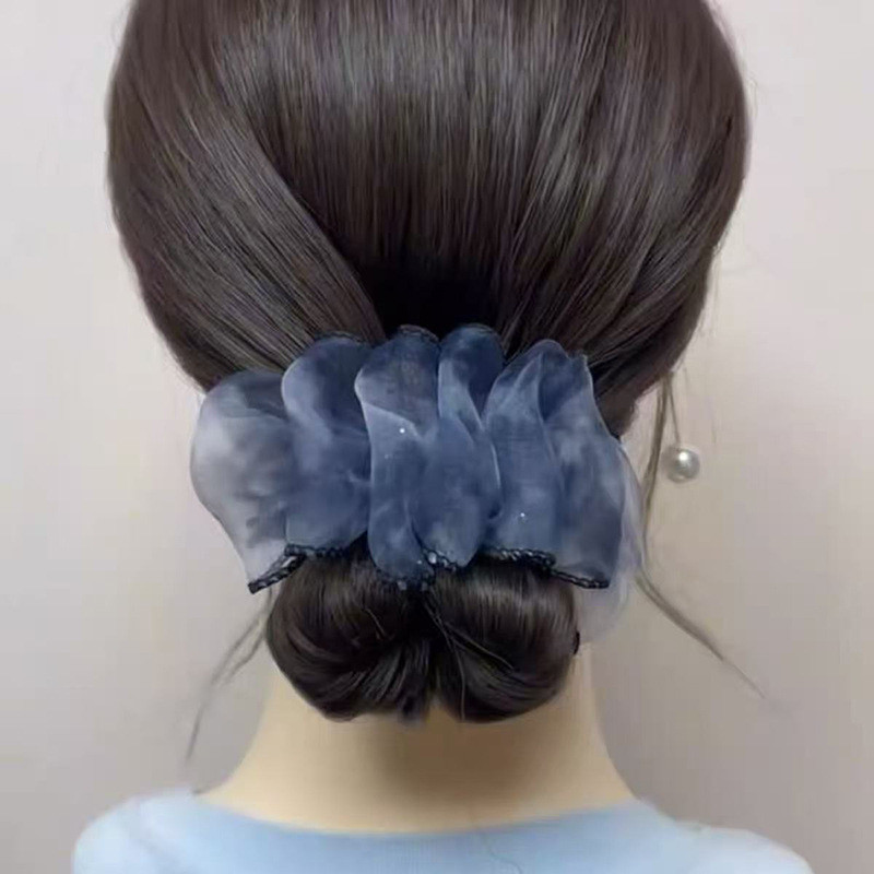 Tulip Ball Grab Clip Tính khí Thời trang Đám mây gạc thanh lịch