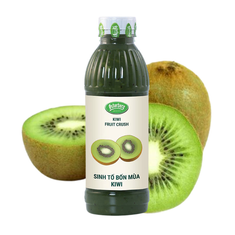 Sinh Tố Trái Cây Bốn Mùa Osterberg Đủ Hương Vị Chai 1L, Thơm Ngon Cho Ly Trà Trái Cây Chuẩn Vị